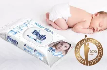 &lt;p&gt;Chusteczki Aqua Wipes Fresh Baby są nie tylko w 100 proc. naturalne, ale i biodegradowalne (fot. wiadomoscikosmetyczne.pl)&lt;/p&gt;