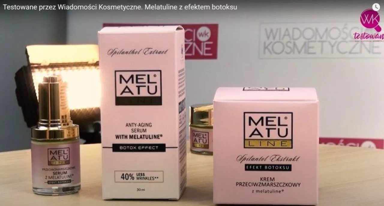 &lt;p&gt;Krem i serum z linii Melatulinie od Melaleuca Poland, dzięki wysokiej zawartości Spilantolu dają efekt naturalnego botoksu, (fot. wiadomoscikosmetyczne.pl)&lt;/p&gt;