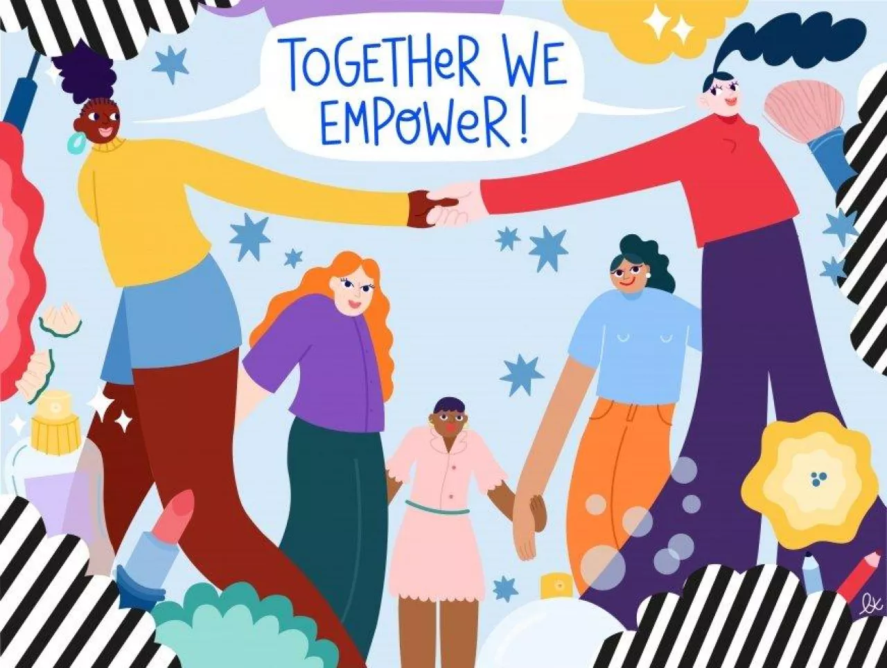 Kampanią #TogetherWeEmpower w Polsce oznaczona jest hasłem #RazemMamyMoc