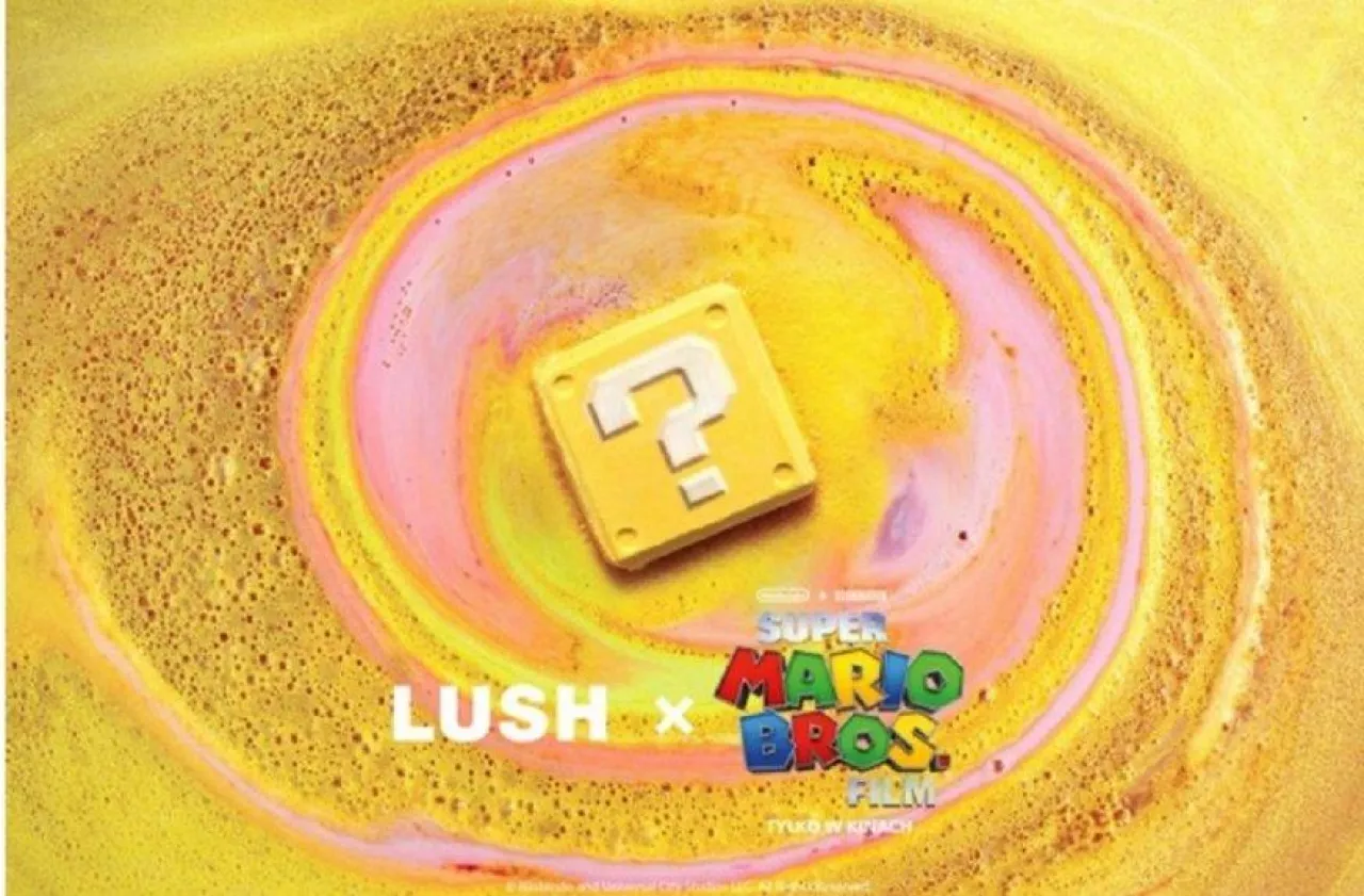 Lush stworzył kolekcje ręcznie robionych kosmetyków dla fanów kultowego hydraulika z gry Nintendo