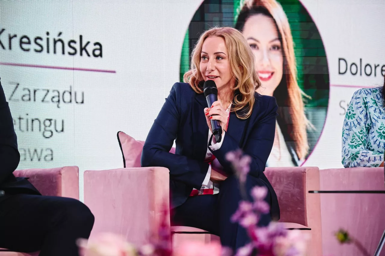 &lt;p&gt;Edyta Kresińska, doradca zarządu ds. marketingu w Drogeriach Jawa podczas Forum Branży Kosmetycznej 2023&lt;/p&gt;