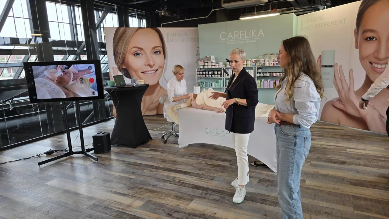 Pierwszy pokaz marki Carelika i szkolenie kosmetologów odbyło się 4 kwietnia br. w warszawskiej Elektrowni Powiśle
