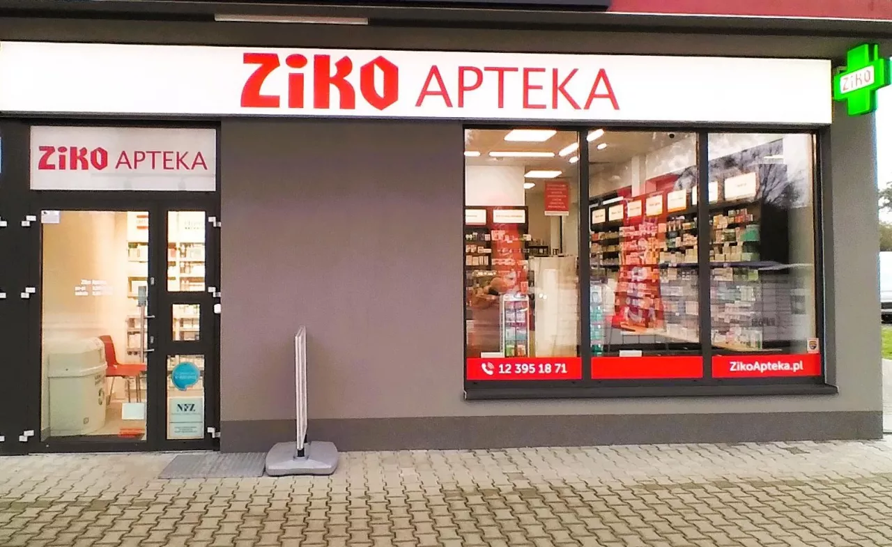 Ziko apteka drive thru w Krakowie przy ul. Tynieckiej 161