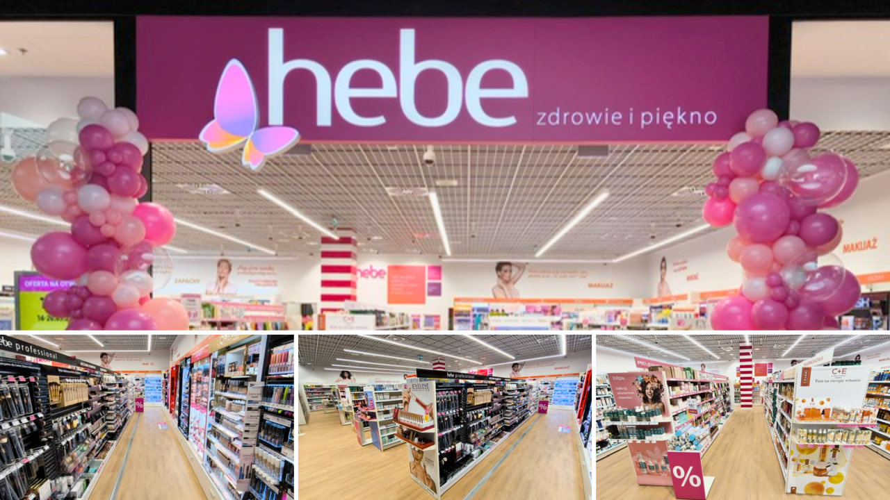 Dziś odbyło się otwarcie Hebe w centrum handlowym Galeria Victoria przy ul. 1 Maja 64 w Wałbrzychu.