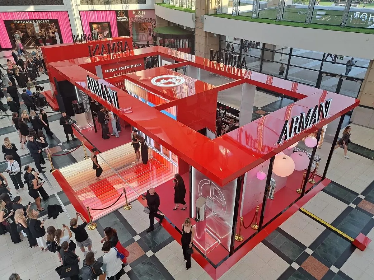 Pop-up Armani Power of Beauty w Westfield Arkadia będzie dostępny do 15 czerwca