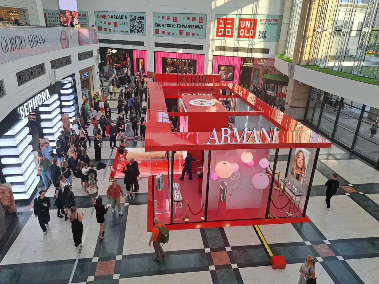 Pop-up Armani Power of Beauty w Westfield Arkadia będzie dostępny do 15 czerwca