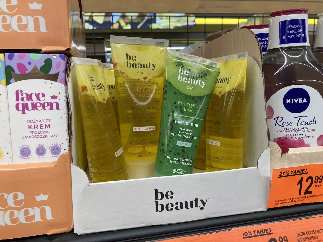 Kosmetyki marki Be Beauty od lat stoją na półkach sklepów sieci Biedronka.