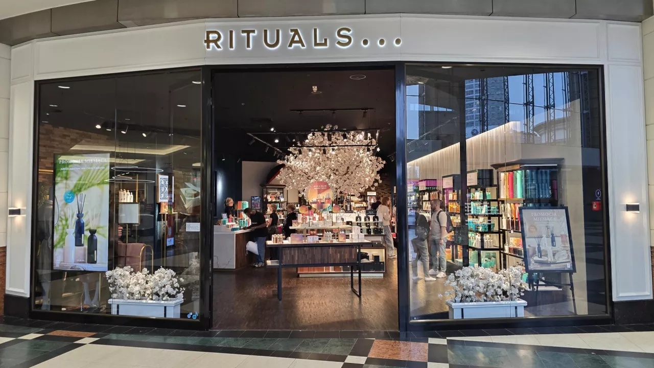 Sklep Rituals Cosmetics w warszawskiej galerii handlowej Westfield Arkadia