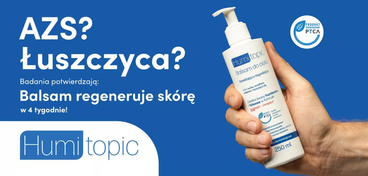 Humitopic obiecuje regenerację skóry atopowej i łuszczycowej w 4 tygodnie