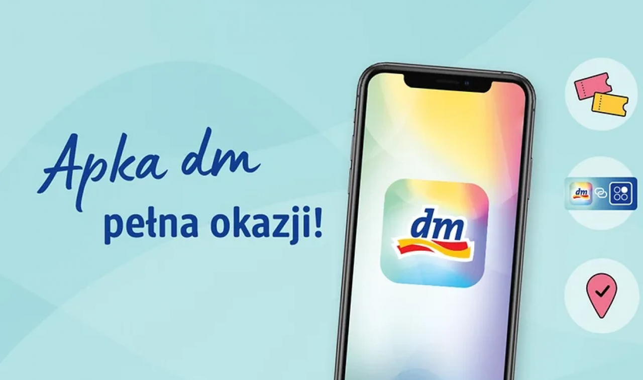 Aplikacja zakupowa DM cieszy się dużą popularnością także wśród polskich użytkowników 