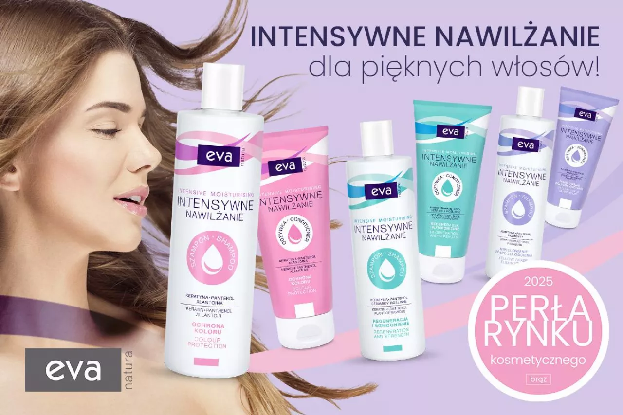 Pollena Ewa z kolejnym wyróżnieniem – linia EVA NATURA INTENSYWNE NAWILŻANIE nagrodzona w plebiscycie Perły Rynku Kosmetycznego