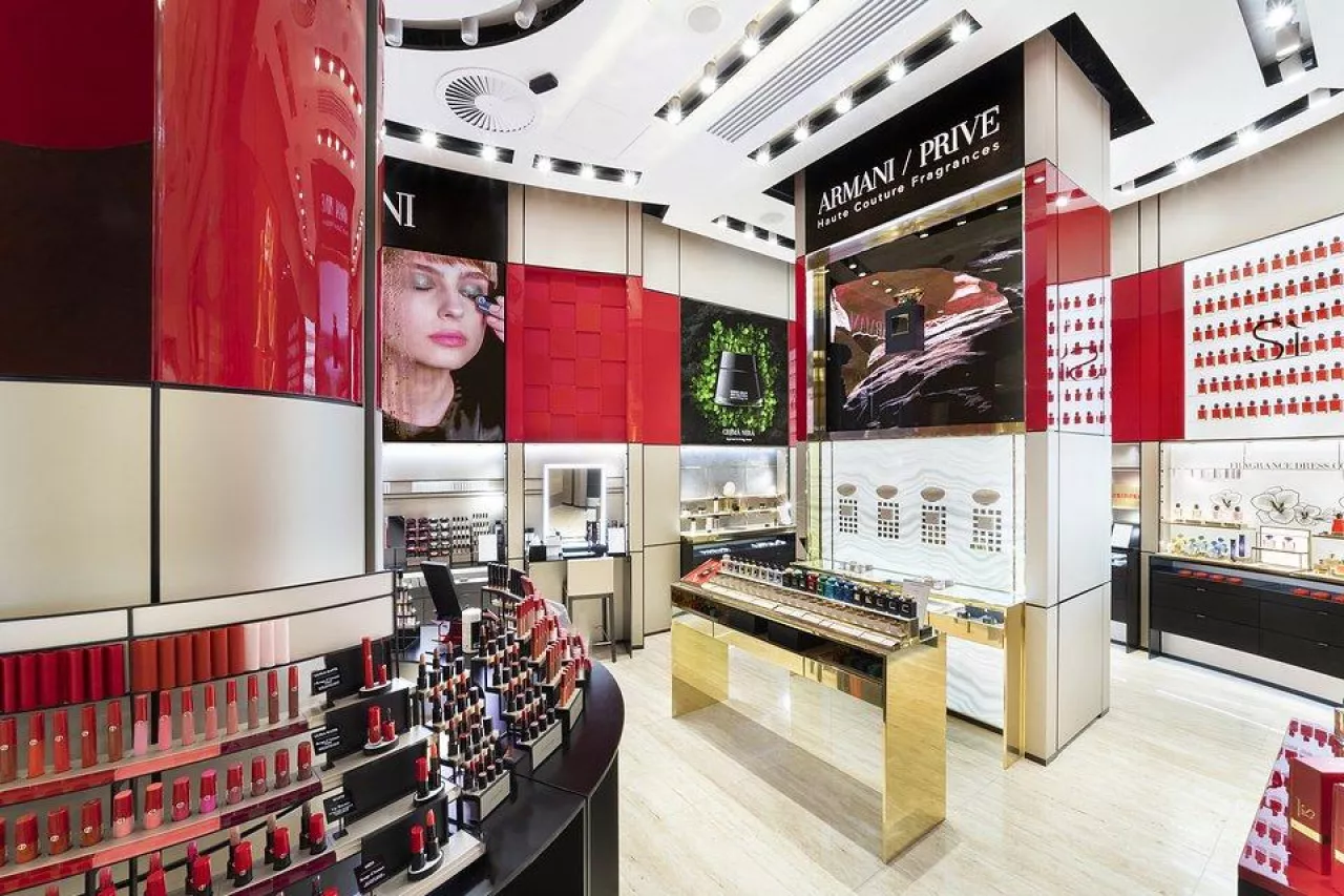 Giorgio Armani Beauty w Galerii Mokotów.