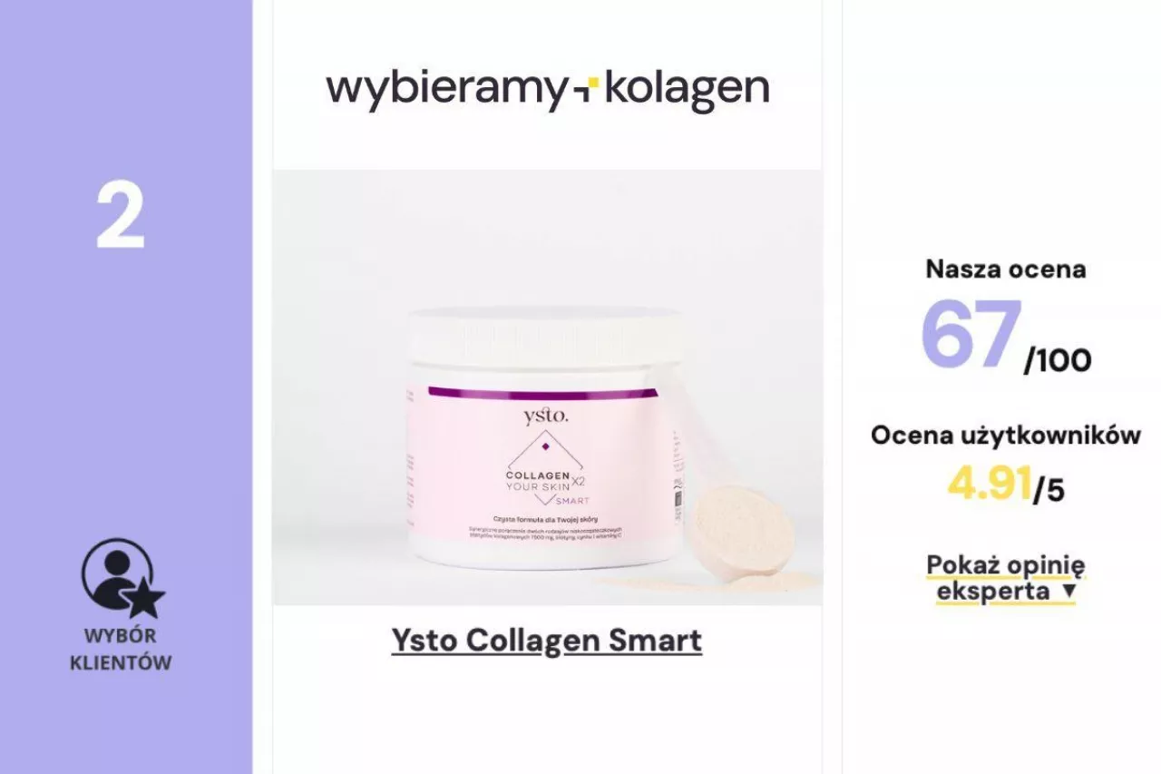 Ysto Collagen Smart – bardzo dobry i opłacalny kolagen