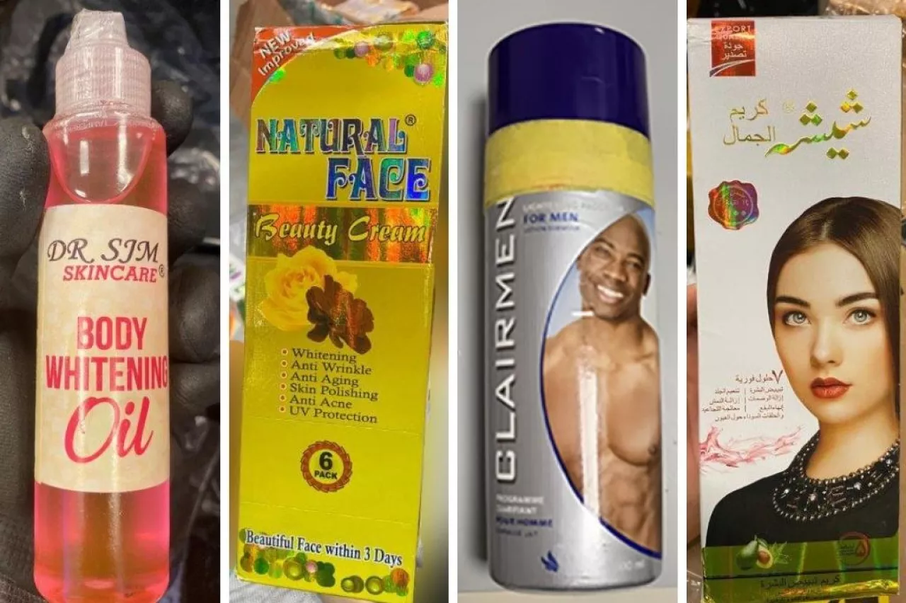 Przykładowe produkty zawierające rtęć.