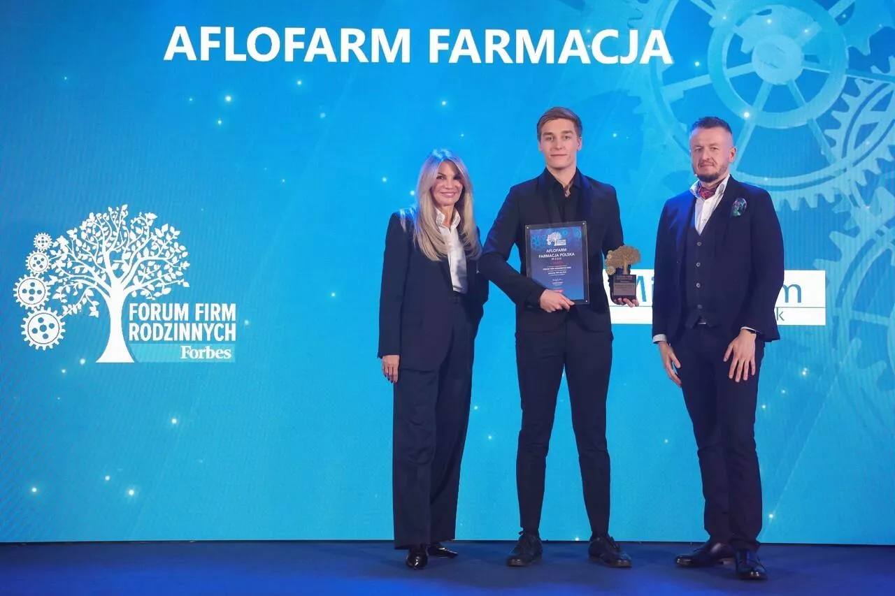 Nagrodę podczas gali Forum Firm Rodzinnych „Forbesa” w Łodzi odebrał Kacper Furman, wnuk Andrzeja Furmana — twórcy firmy.