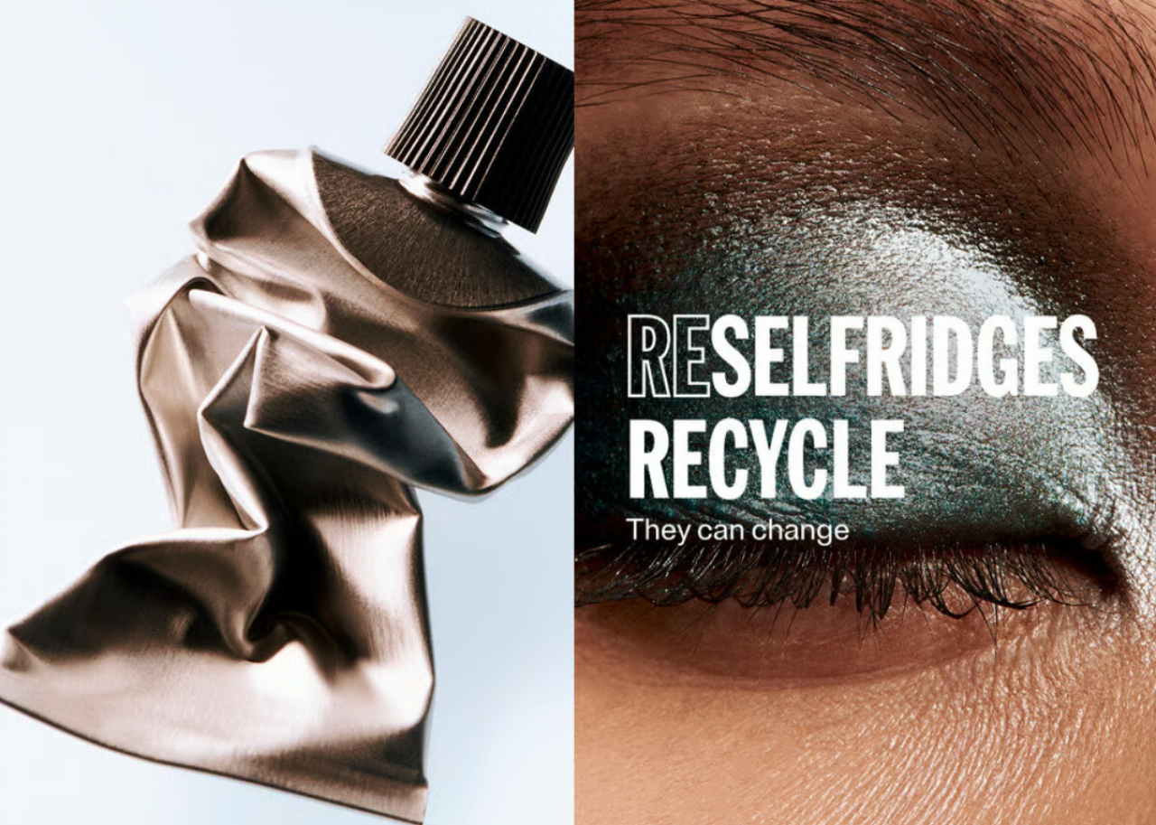 Reselfridges Recycle ułatwia recykling m.in. flakonów po perfumach oraz kosmetyków, które nie zostały zużyte do końca