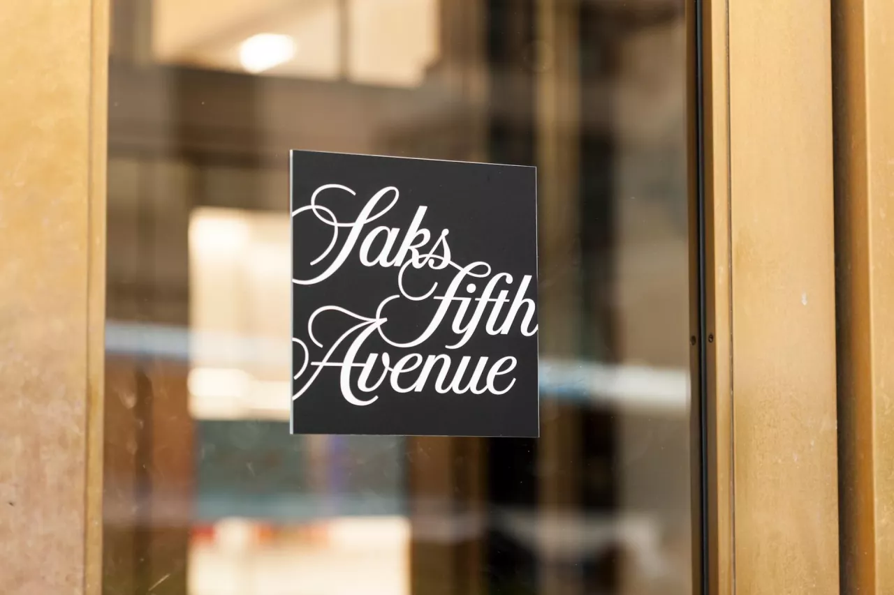 Saks Fifth Avenue na Piątej Alei na Manhattanie.