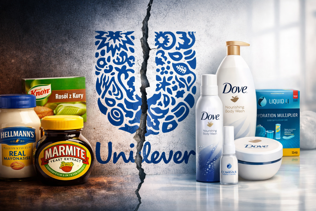 Unilever rozważa radykalne uproszczenie swojego portfolio. Na czym będzie polegać rewolucja?