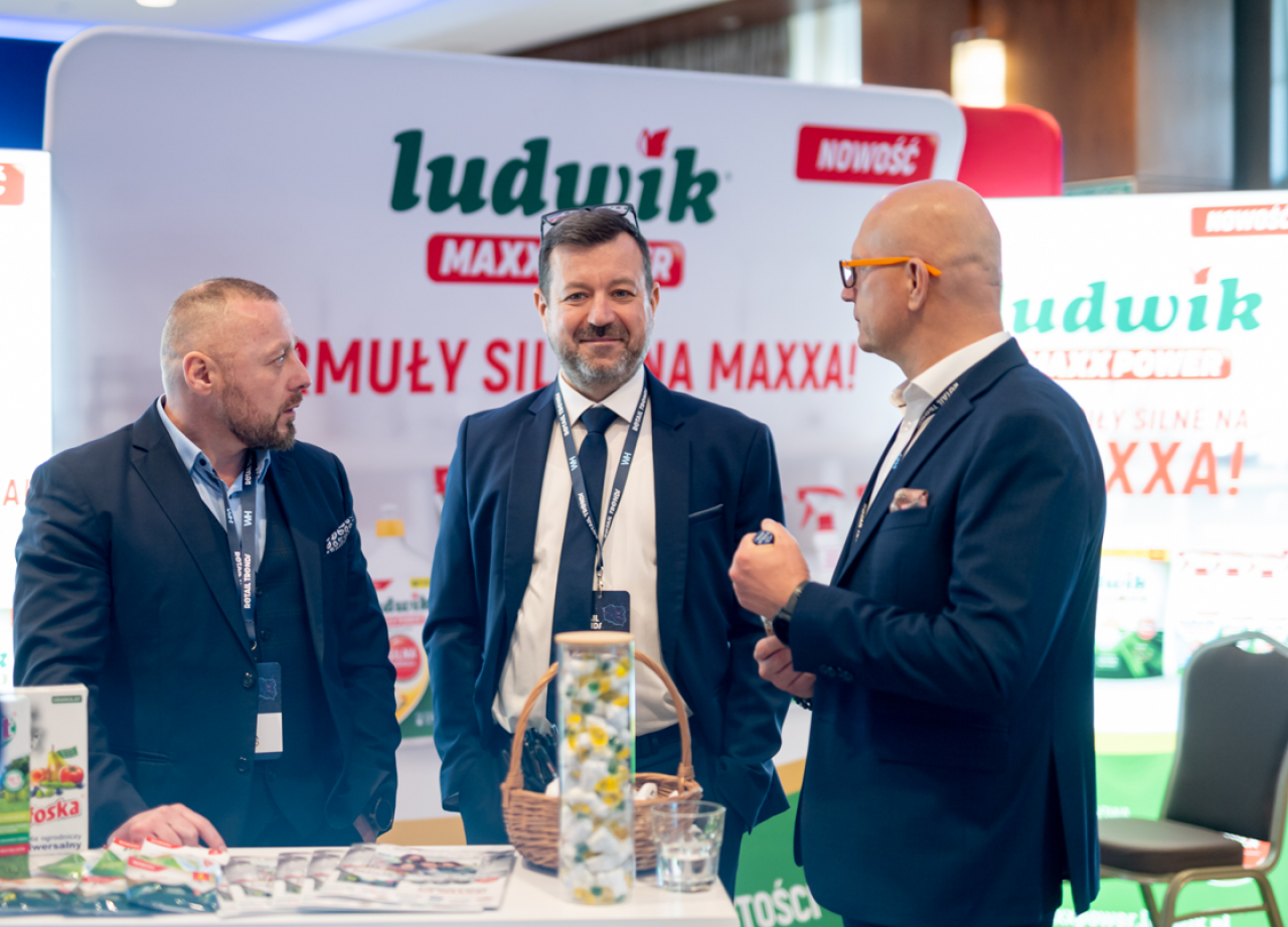 Podczas Retail Trends 2026 na stoisku firmy INCO królowała niepodzielnie marka Ludwik - z szeroką ofertą płynów do mycia naczyń oraz kapsułek do zmywarek