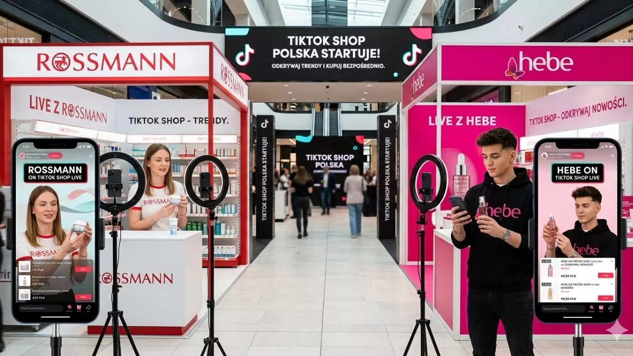Rossmann i Hebe mają sprzedawać na nowej platformie TikTok Shop