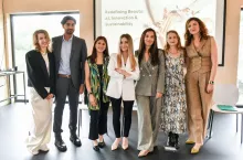 Goście debaty „Redefining Beauty: AI, Innovation &amp; Sustainability” zorganizowanej przez Ambasadę Brytyjską w Warszawie