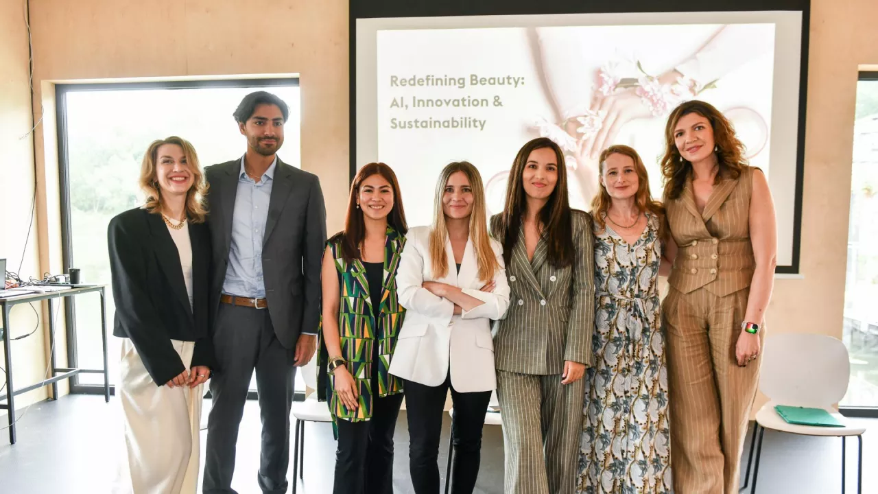 Goście debaty ”Redefining Beauty: AI, Innovation &amp; Sustainability”