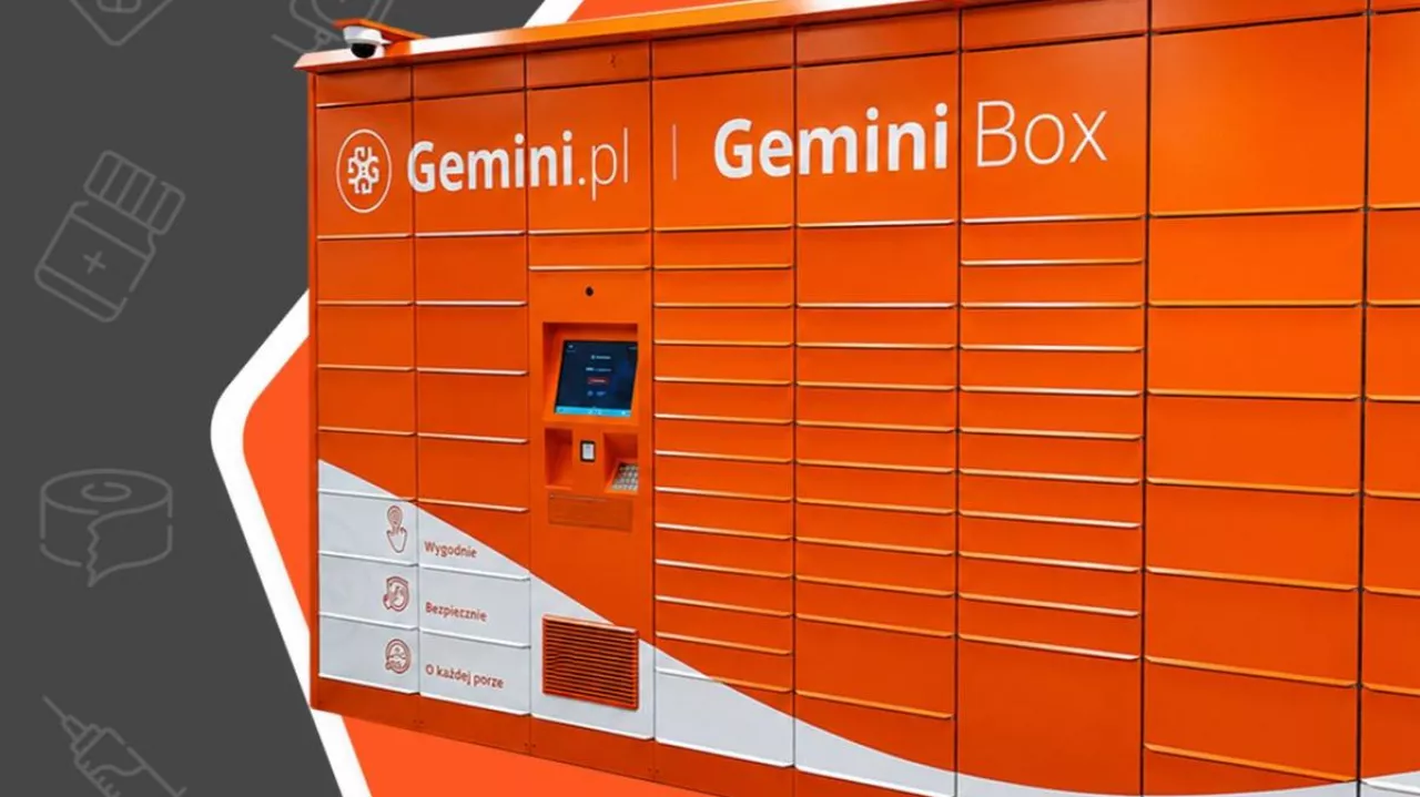 Gemini Polska pilotażowo testuje swoje własne automaty paczkowe (fot. Gemini Polska)