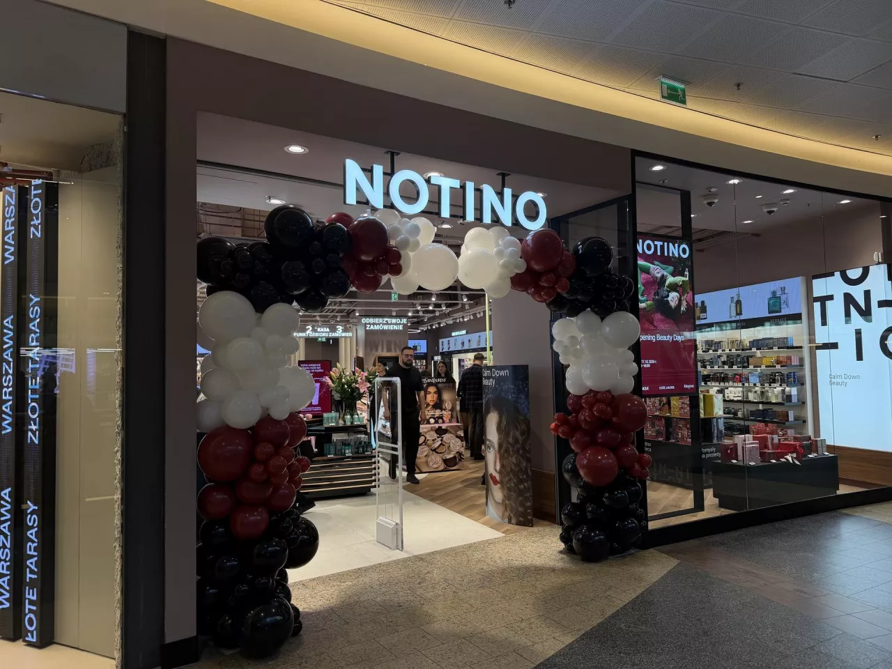 Nowy sklep Notino w Złotych Tarasach