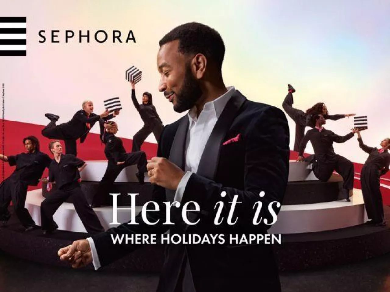 SEPHORA PREZENTUJE KAMPANIĘ HOLIDAY 2026<br>
WYJĄTKOWA WSPÓŁPRACA Z JOHNEM LEGENDEM!